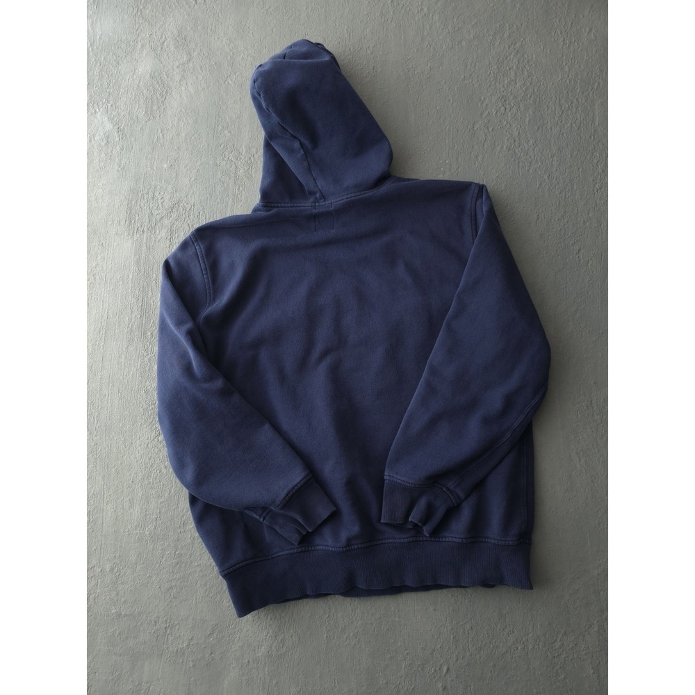GAP Sweatshirt Hoodie Men's XL Navy Blue Spellout Logo Embroidered - Picture 4 of 9